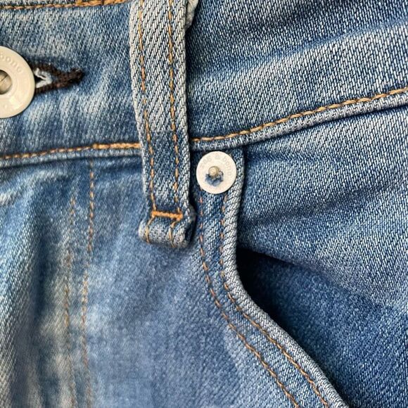 Rag & Bone Cate Mid-Rise Faded Camo Ankle Skinny Leg Jean 25 x 28 - Picture 5 of 10